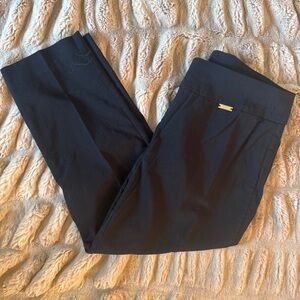 INC International Concepts Women's Black Ankle Pants